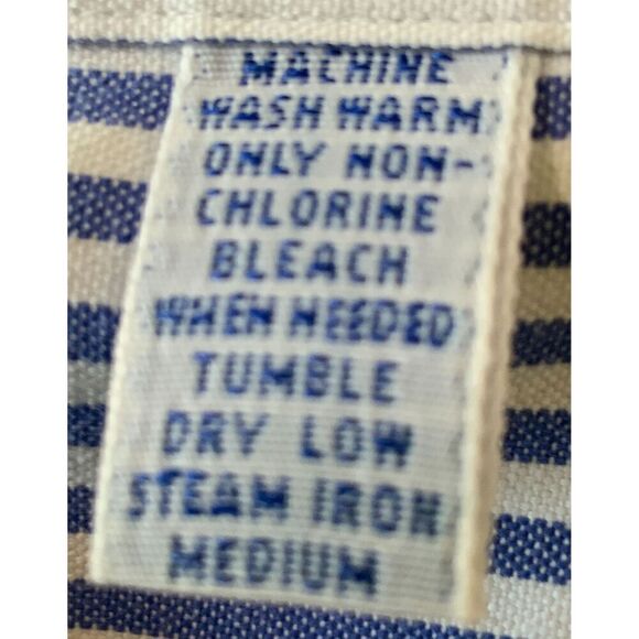 Ralph Lauren Mens Blue Striped Long Sleeve Button Down Dress Shirt 16 1/2-33 - Picture 10 of 10